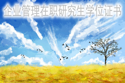 報(bào)考企業(yè)管理在職研究生能取得學(xué)位證？