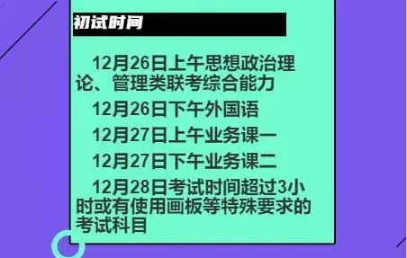 考研人在嗎？距離初試還有三天，考試提醒請(qǐng)收下，記得轉(zhuǎn)發(fā)給身邊考研的朋友！